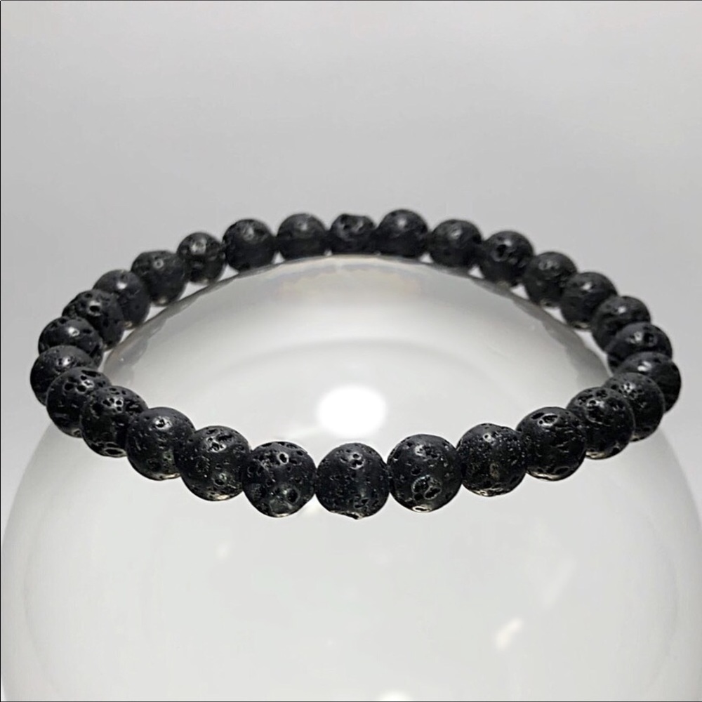 Tanzania Lava Rock Oil Diffuser Bracelet! - Picture 2 of 2